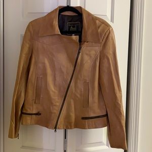 GENUINE LEATHER JACKET FROM FLORENCE, ITALY